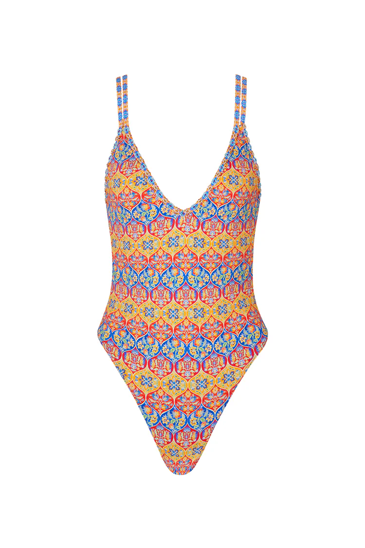 Amalfi One Piece in Soleada - Image 8