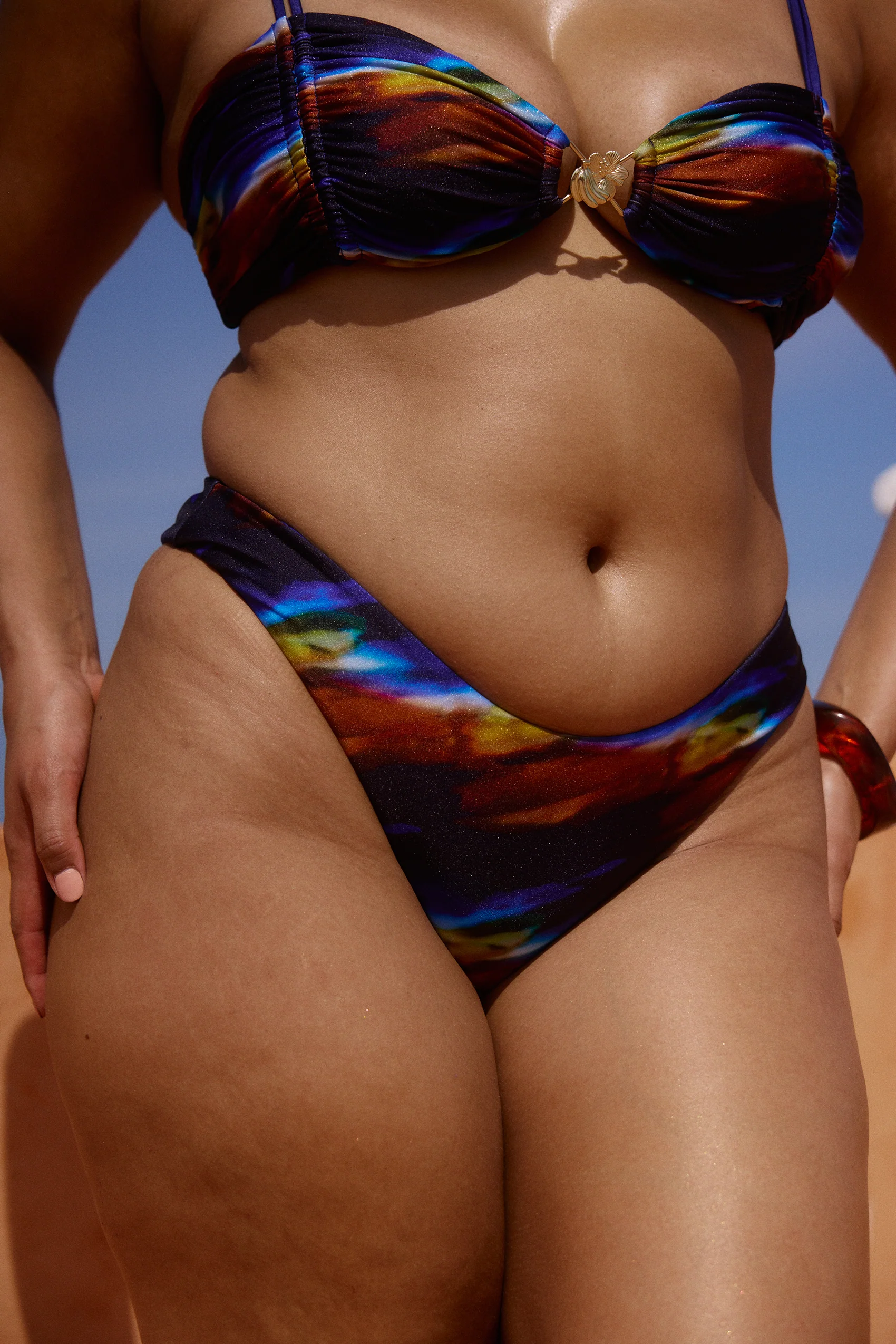 Buzios Bikini Bottom in Tempo - Image 3
