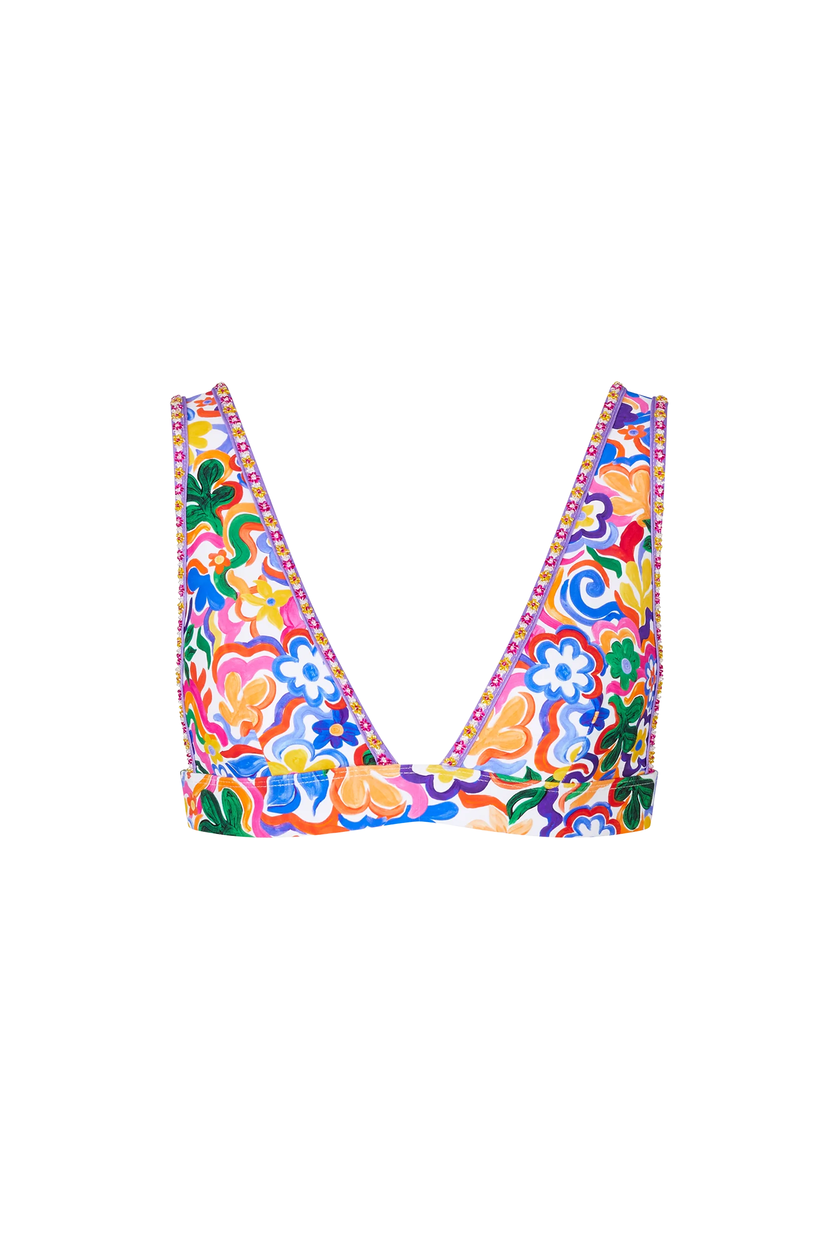 Cabo Bikini Top in Salsa - Image 10