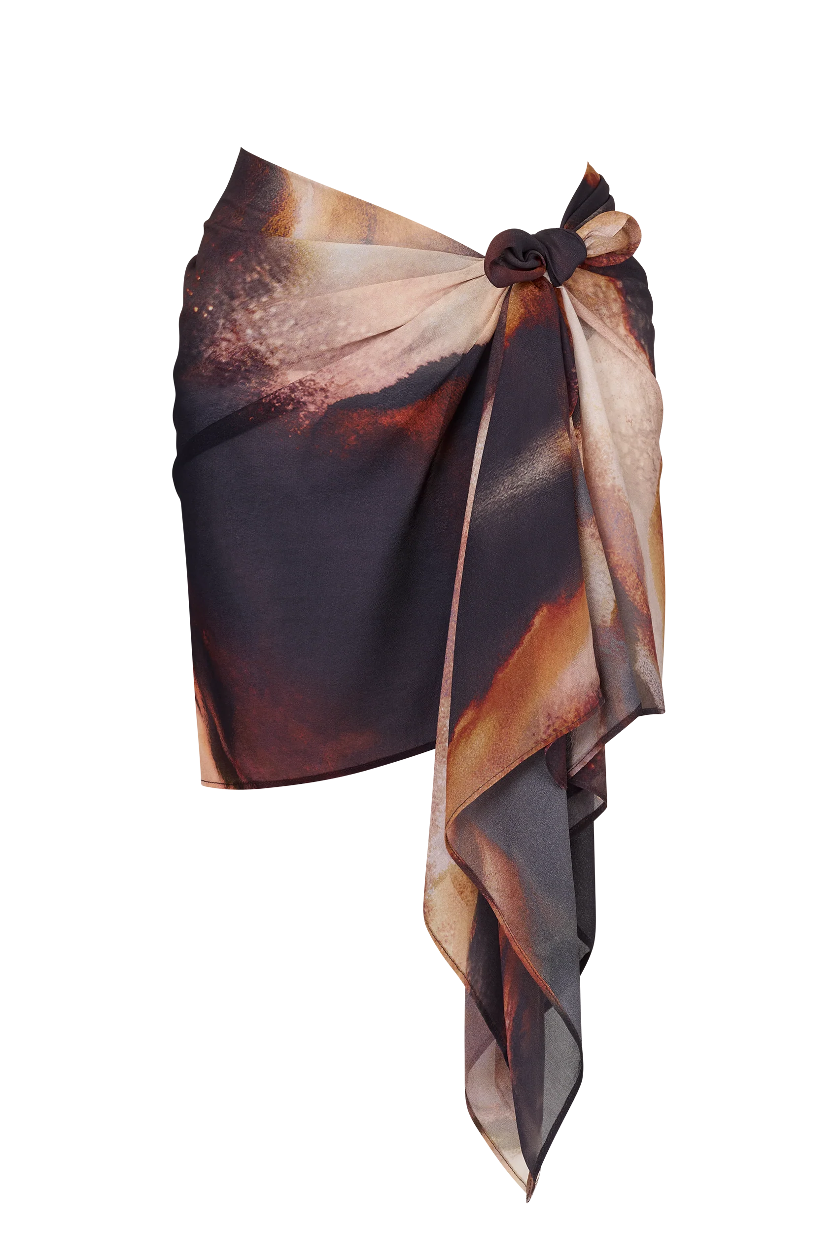 Georgette Sarong in Sarabi - Image 13
