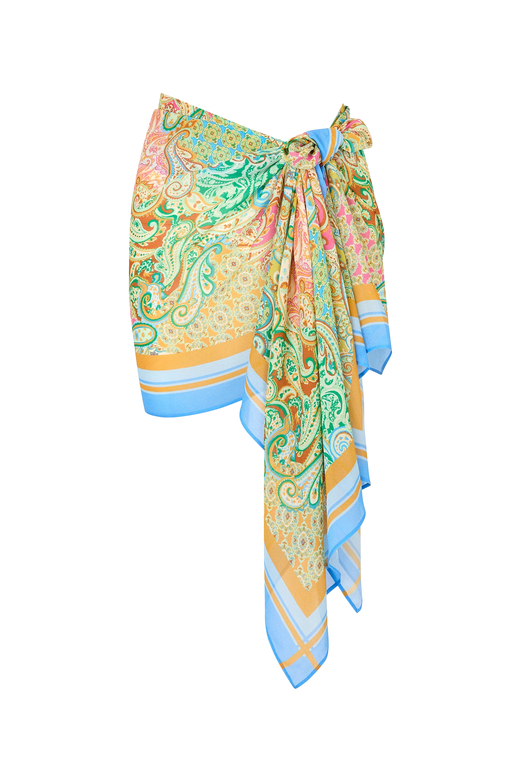 Georgette Sarong in Zephyrus - Image 10