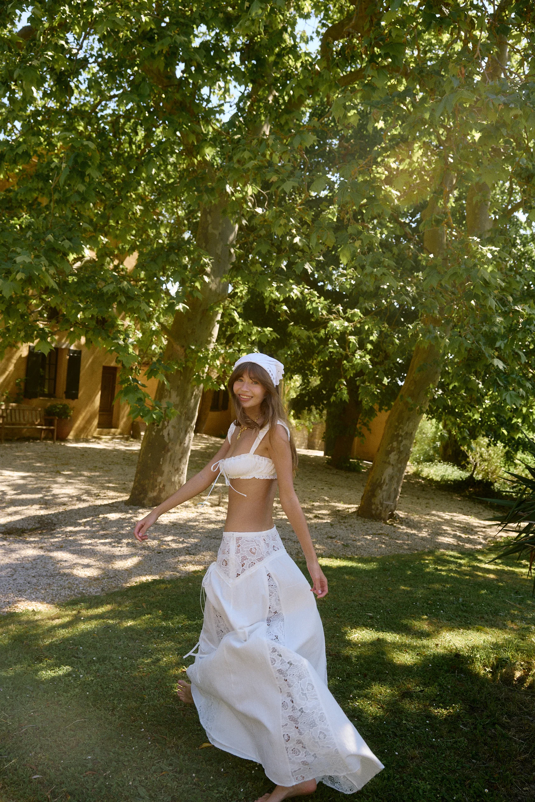 Jolie Maxi Skirt in Celeste - Image 10