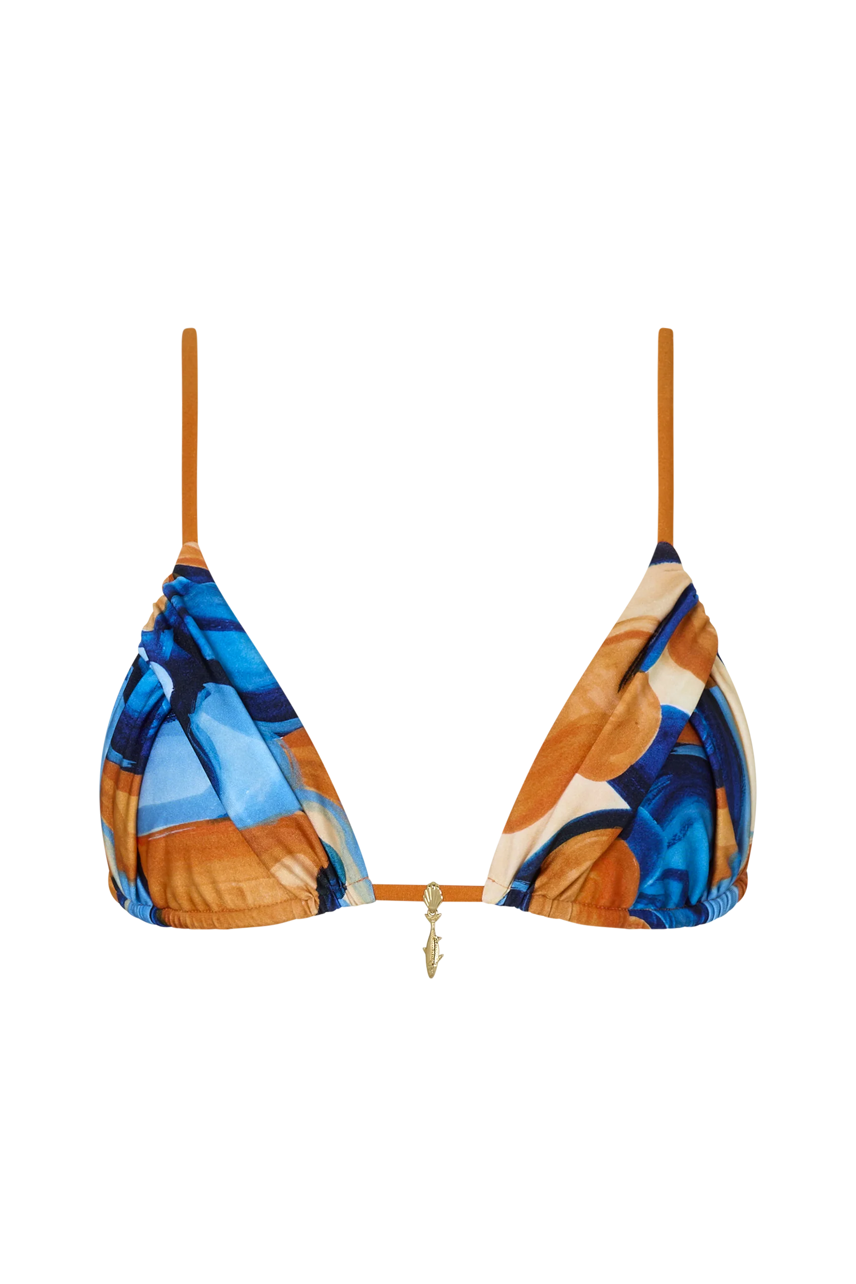 Kefalonia Bikini Top in Azul - Image 12