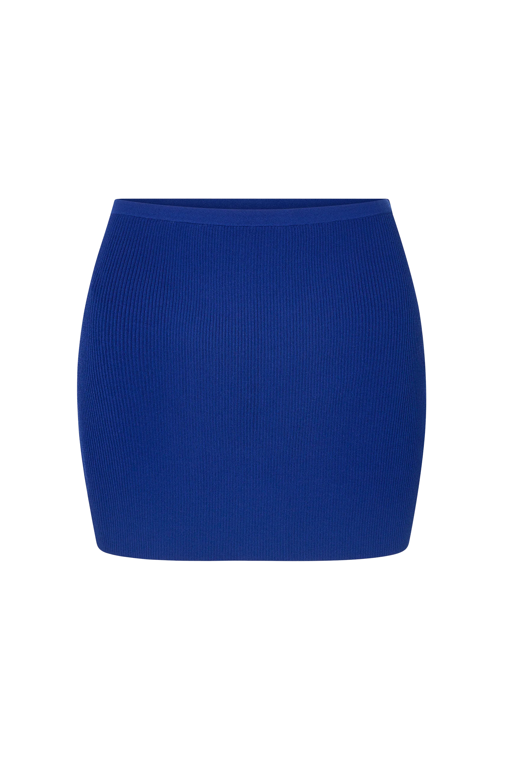Larissa Knit Mini Skirt in Aegean - Image 11