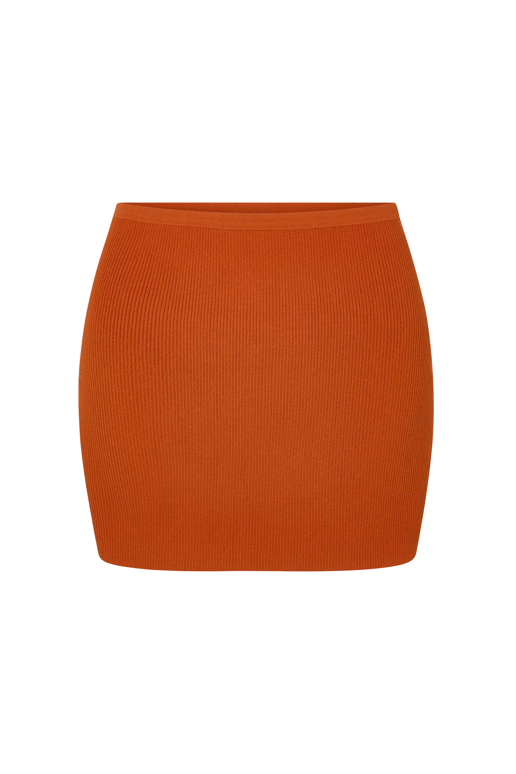 Larissa Knit Mini Skirt in Quemada - Image 9