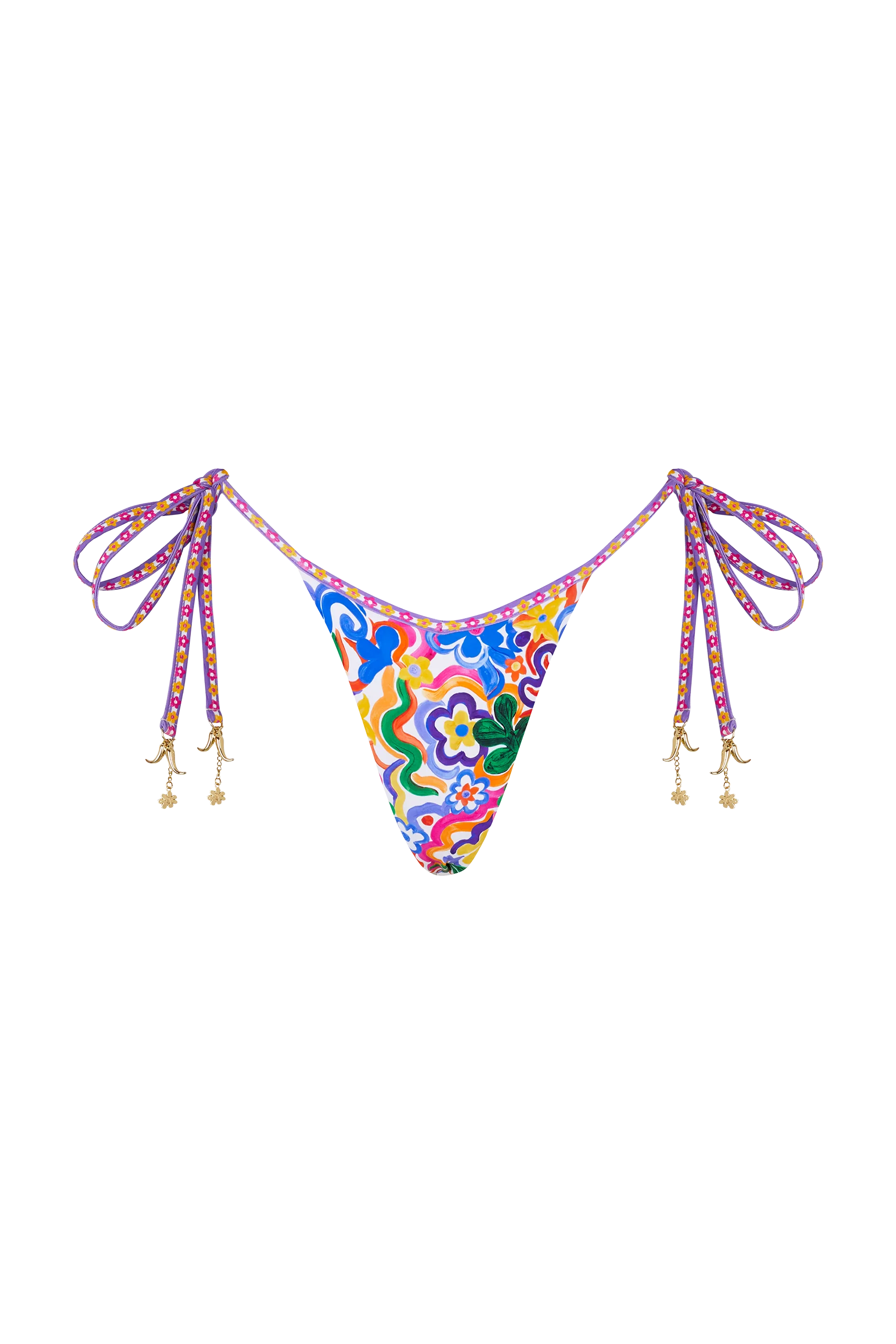 Malaga Bikini Bottom in Salsa - Image 11