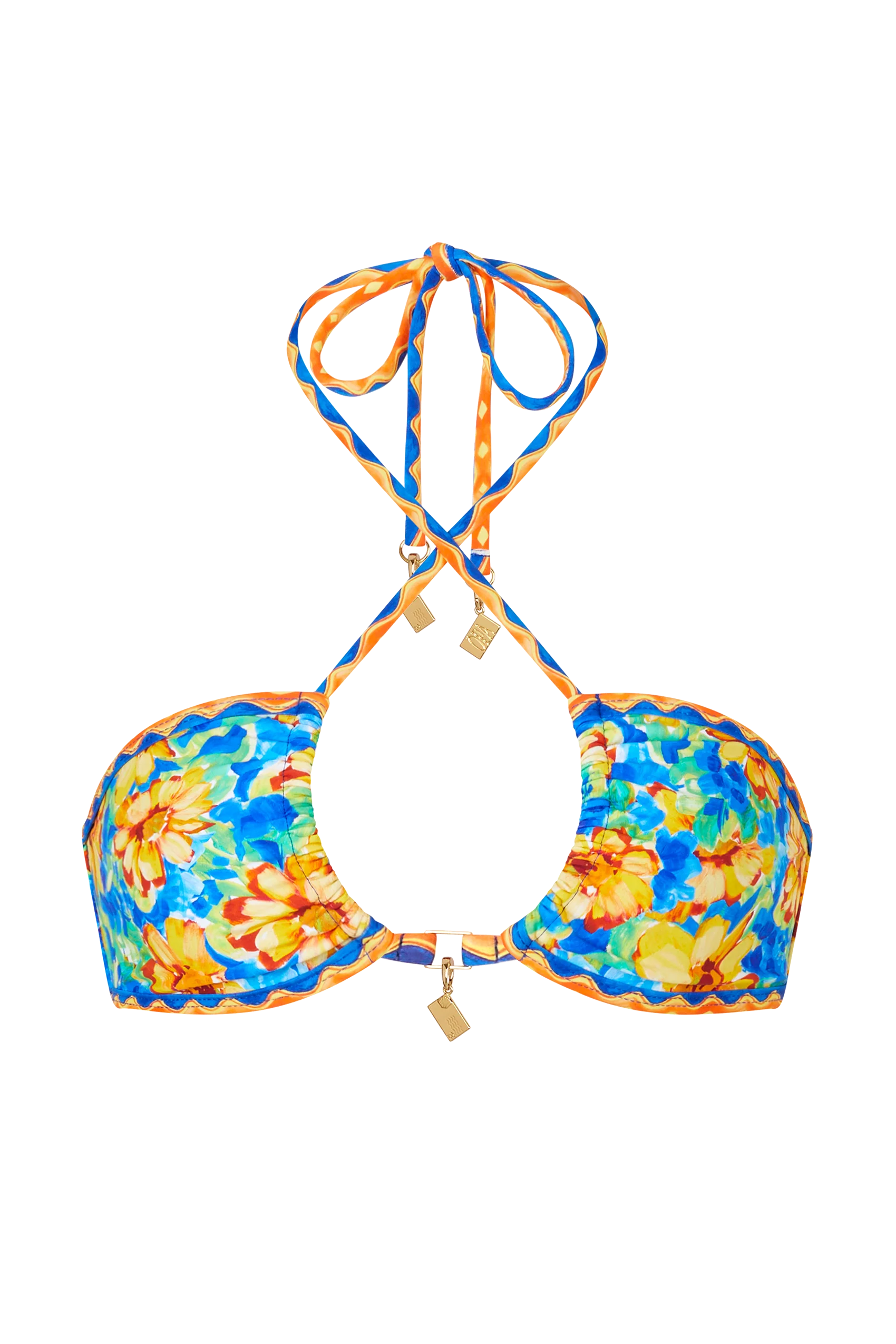 Mallorca Bikini Top in Chrysanthe - Image 10