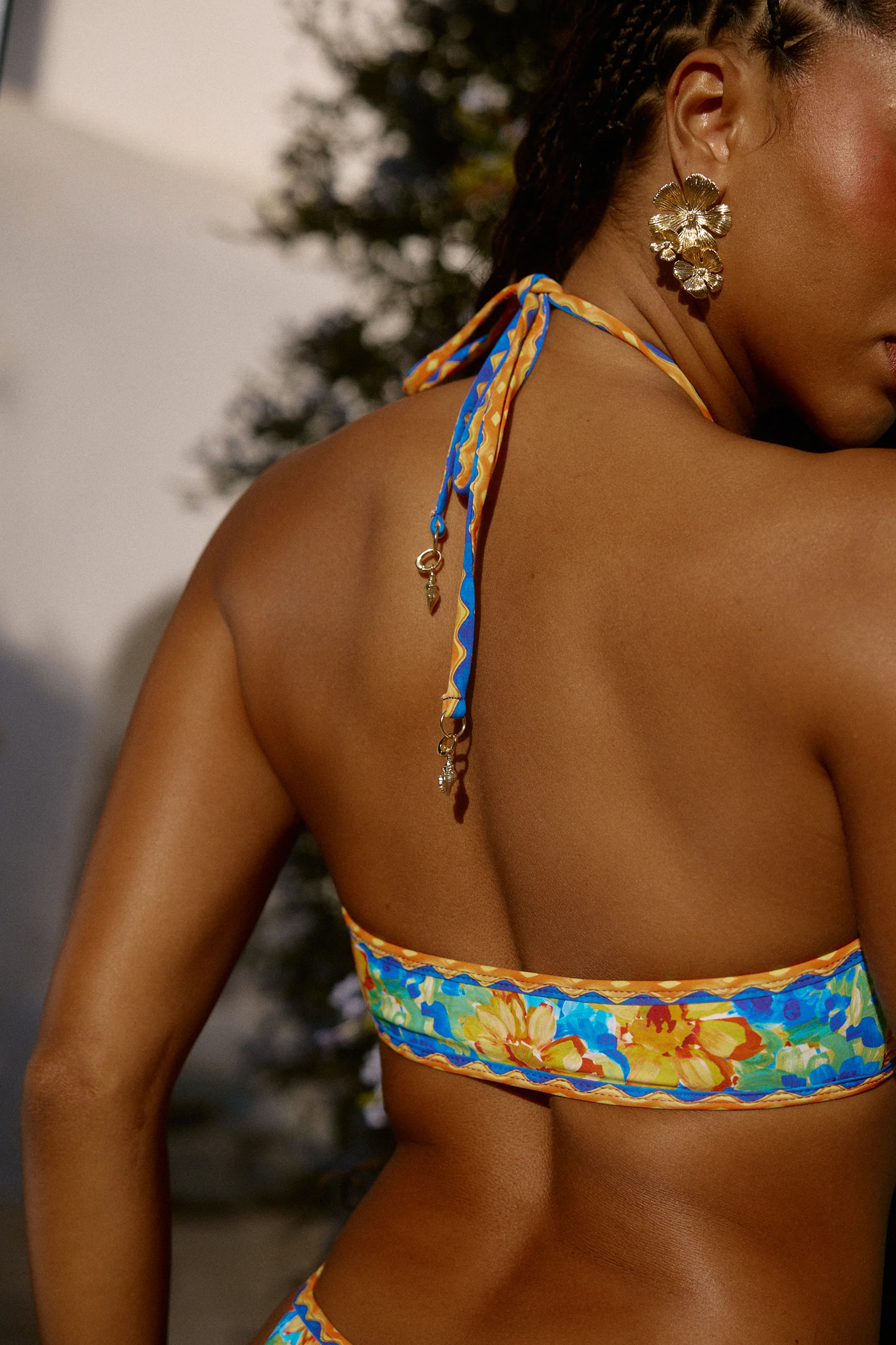 Mallorca Bikini Top in Chrysanthe - Image 9