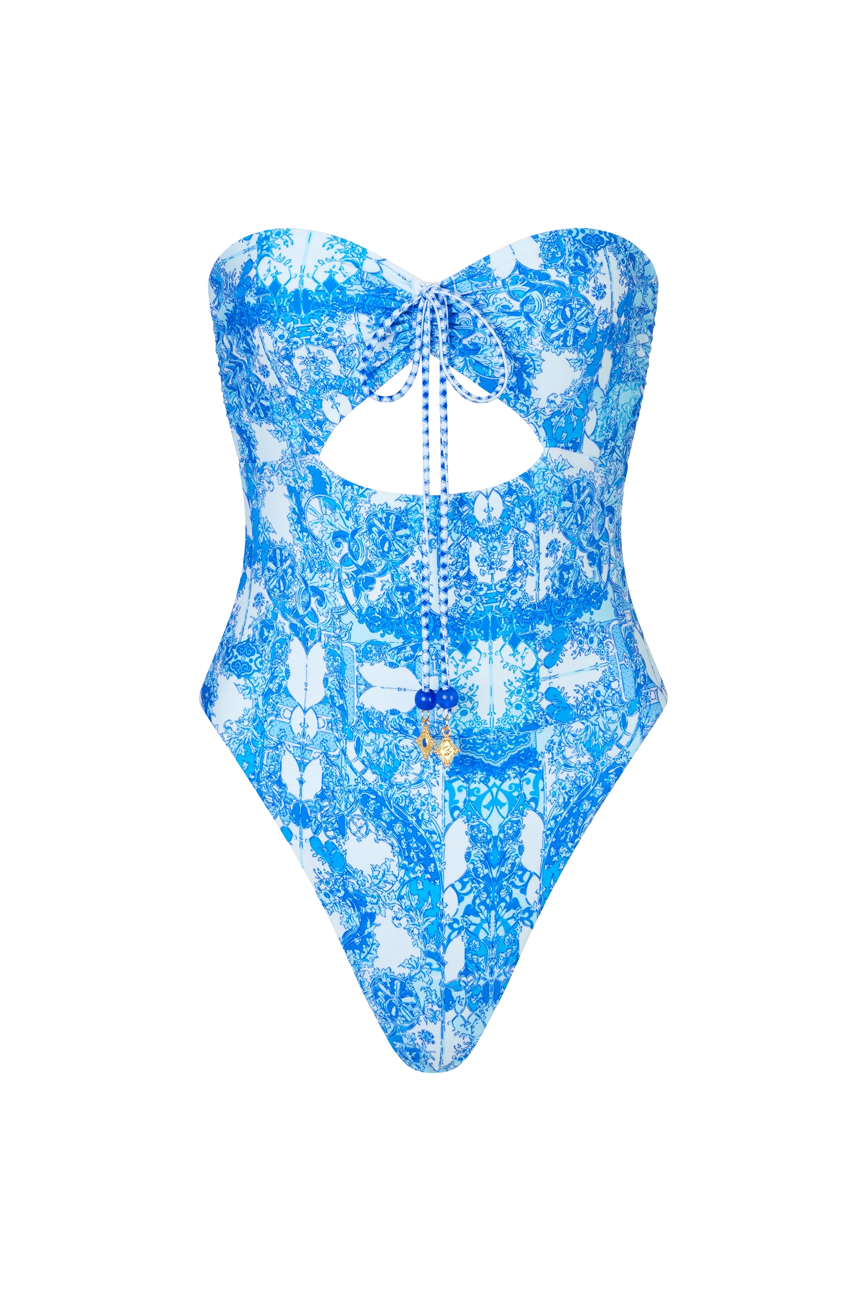 Marbella One Piece in Azzurro - Image 11