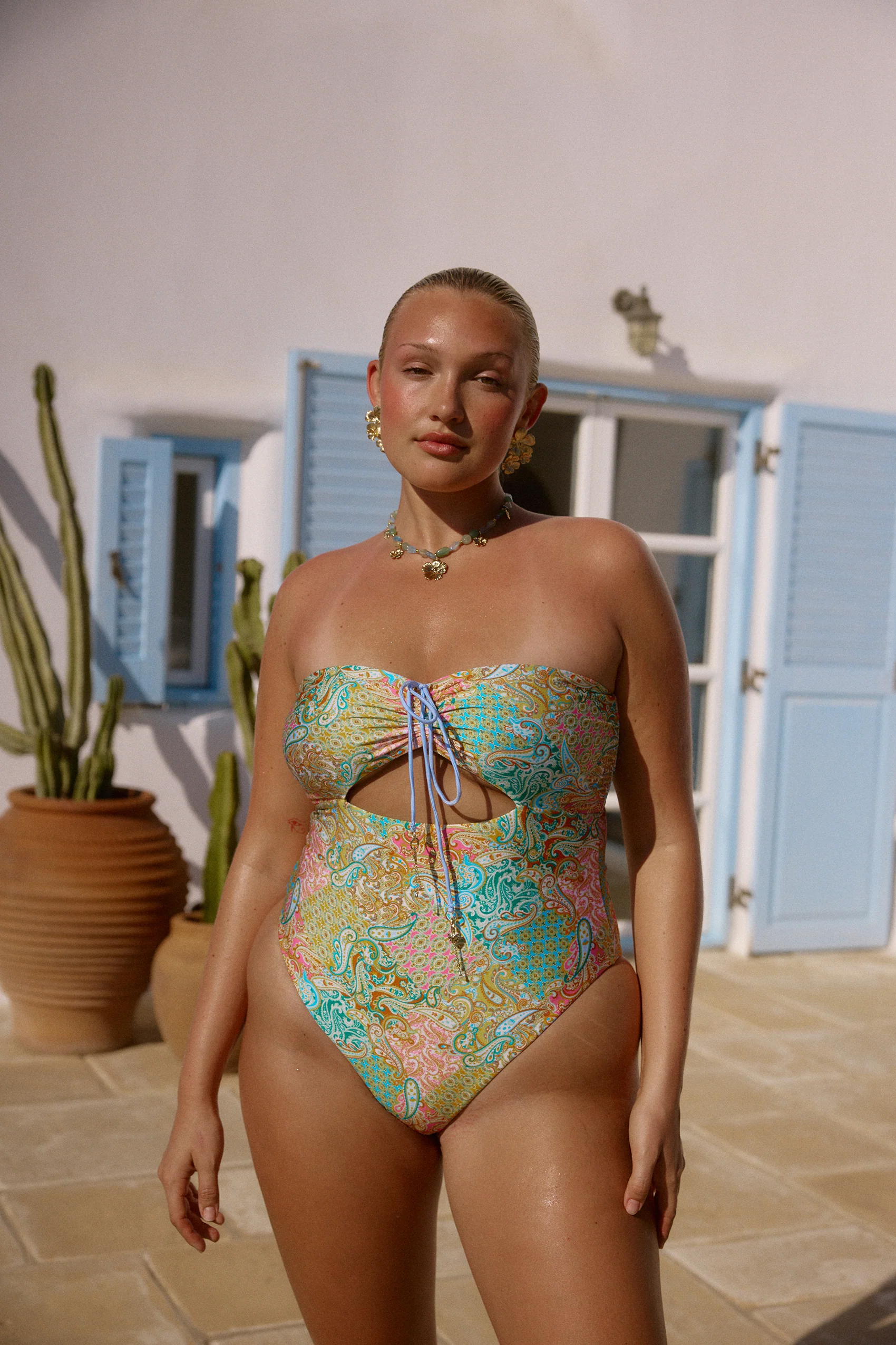 Marbella One Piece in Zephyrus - Image 7