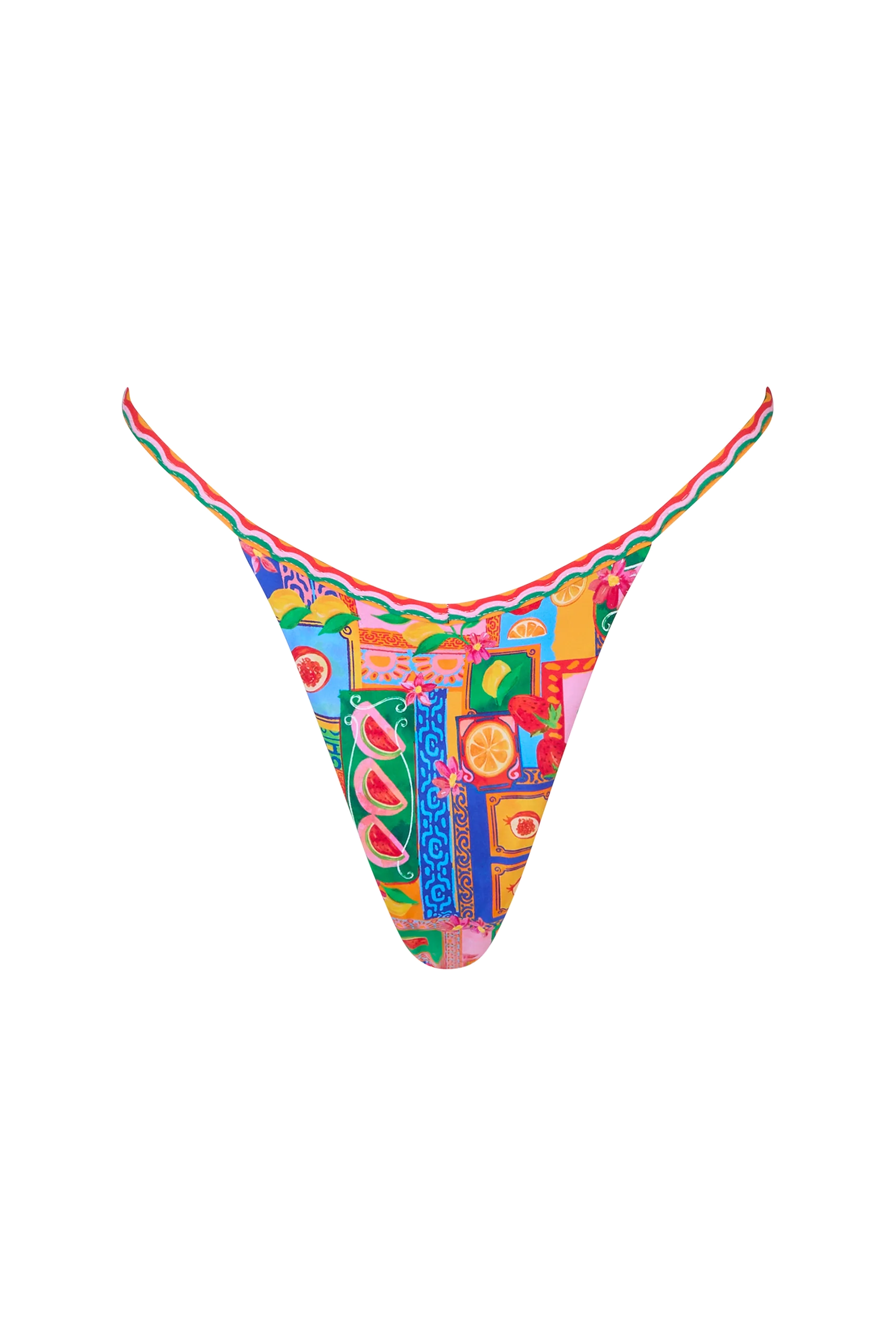 Mykonos Bikini Bottom in Frutta - Image 11