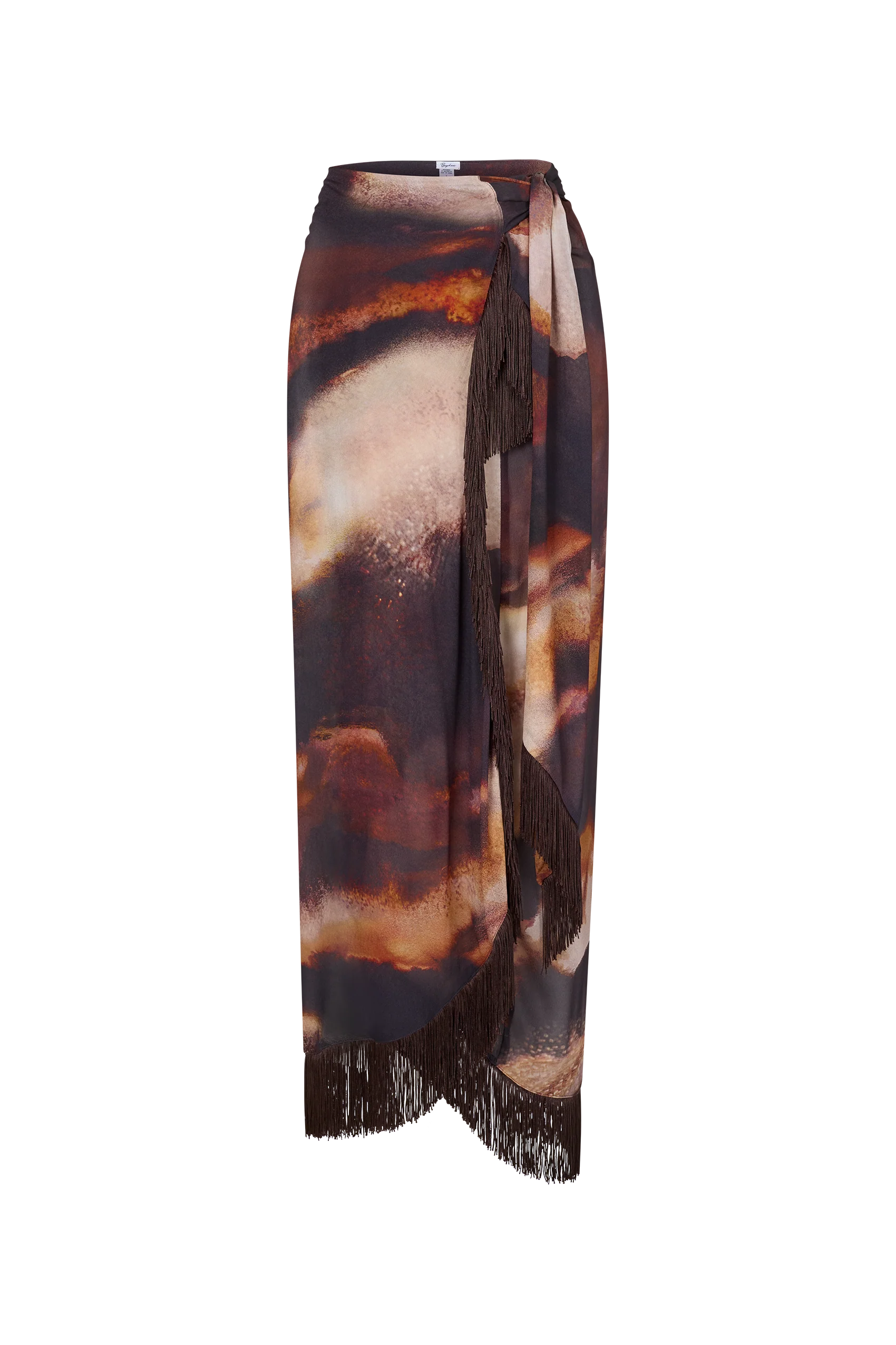Omara Wrap Maxi Skirt in Sarabi - Image 13