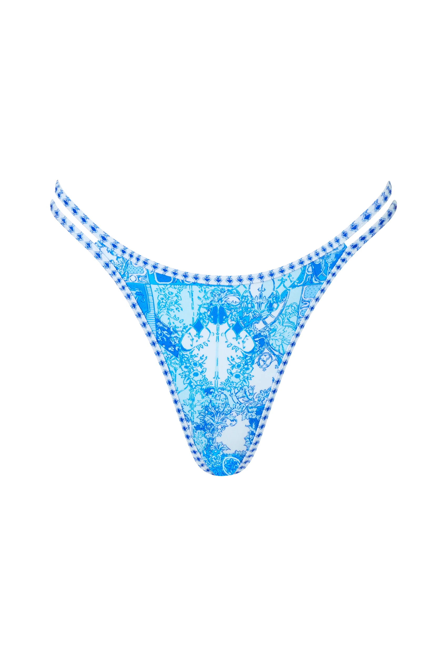Prague Bikini Bottom in Azzurro - Image 11