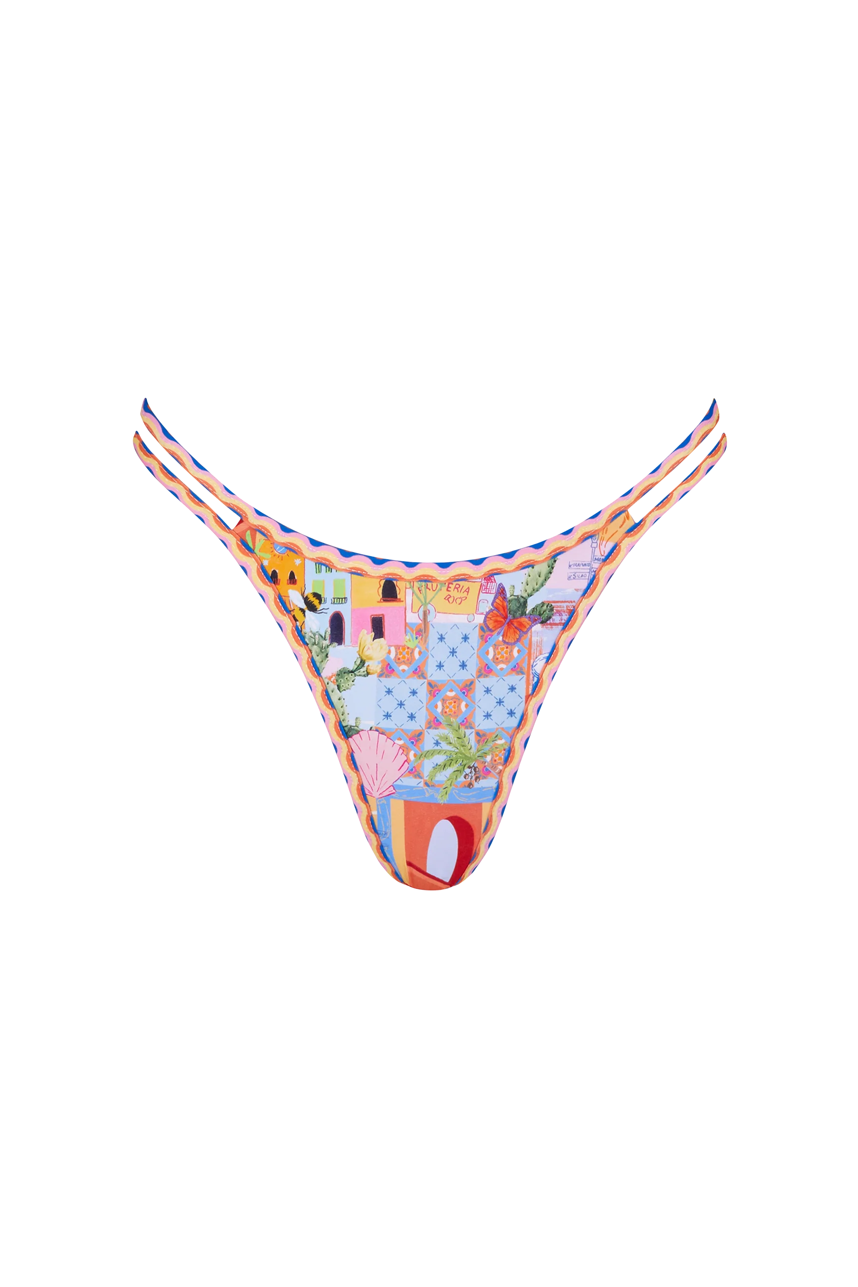 Prague Bikini Bottom in Cabana - Image 11