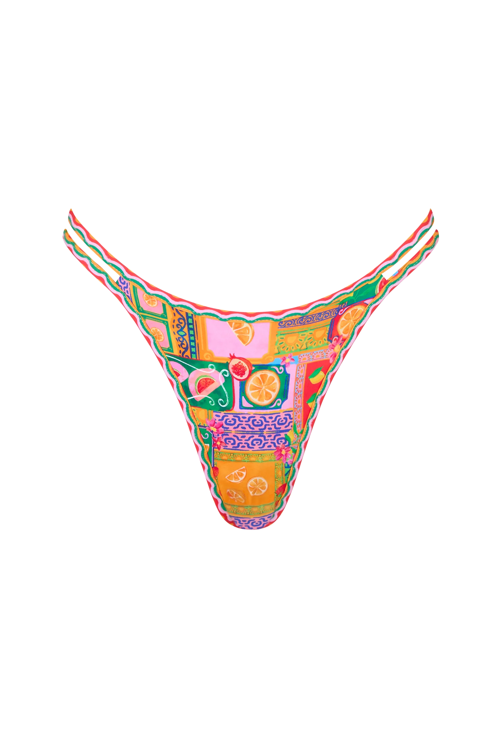 Prague Bikini Bottom in Frutta - Image 9