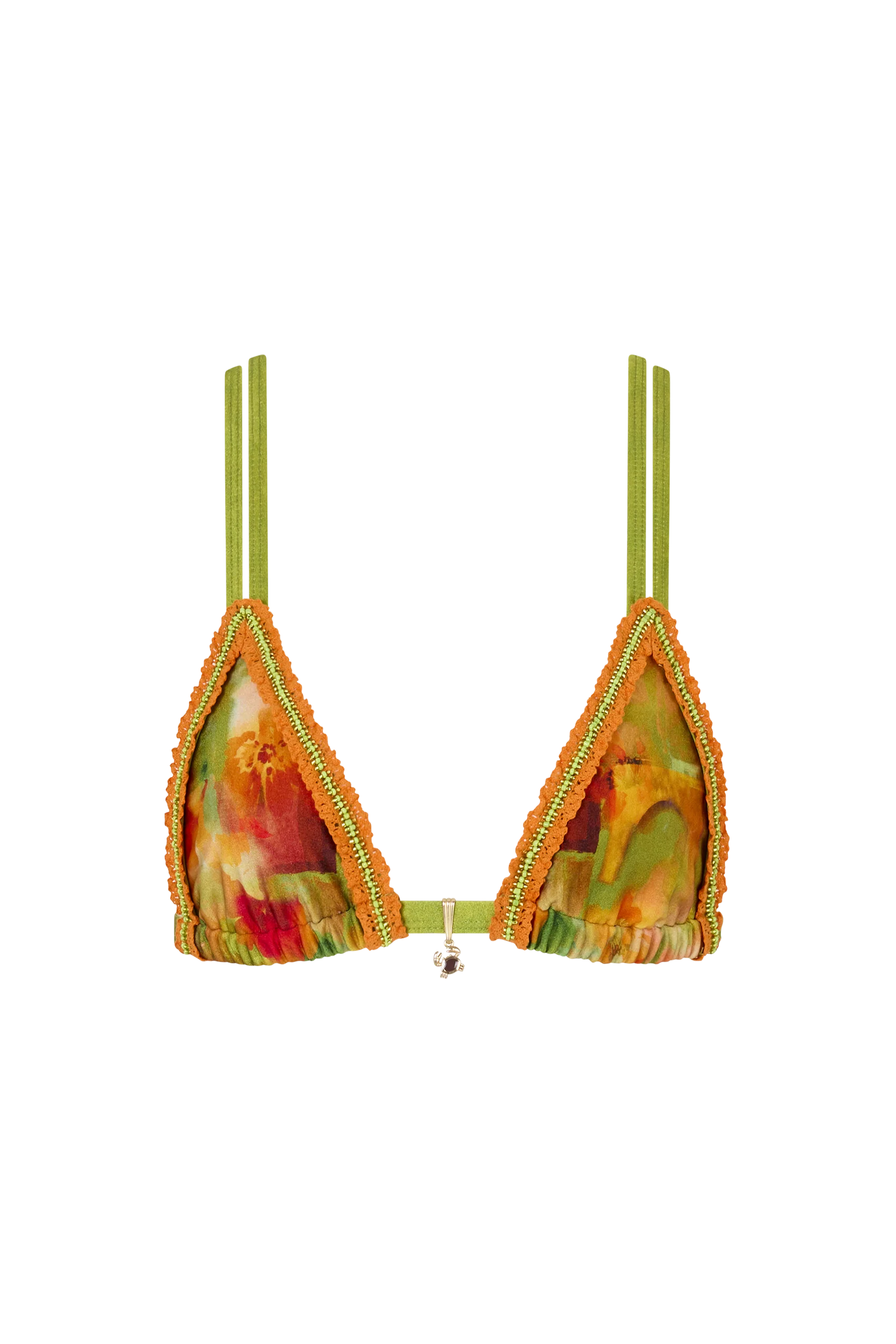 Prague Bikini Top in Solara - Image 12