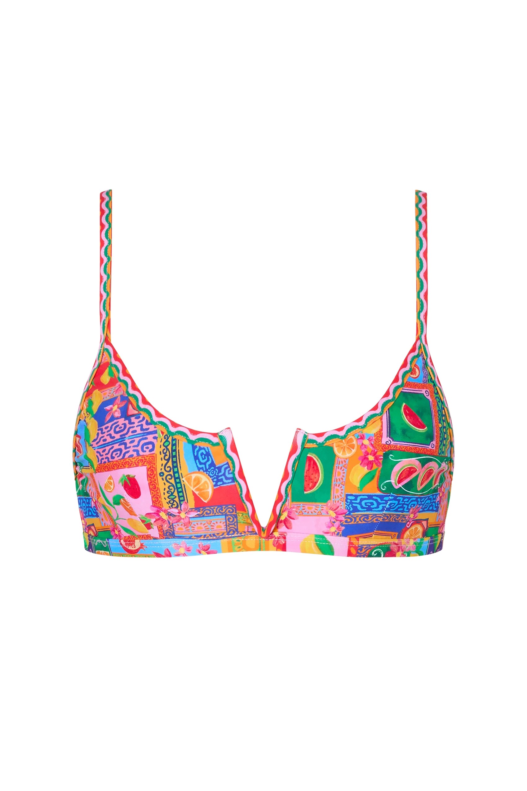 Samos Bikini Top in Frutta - Image 11