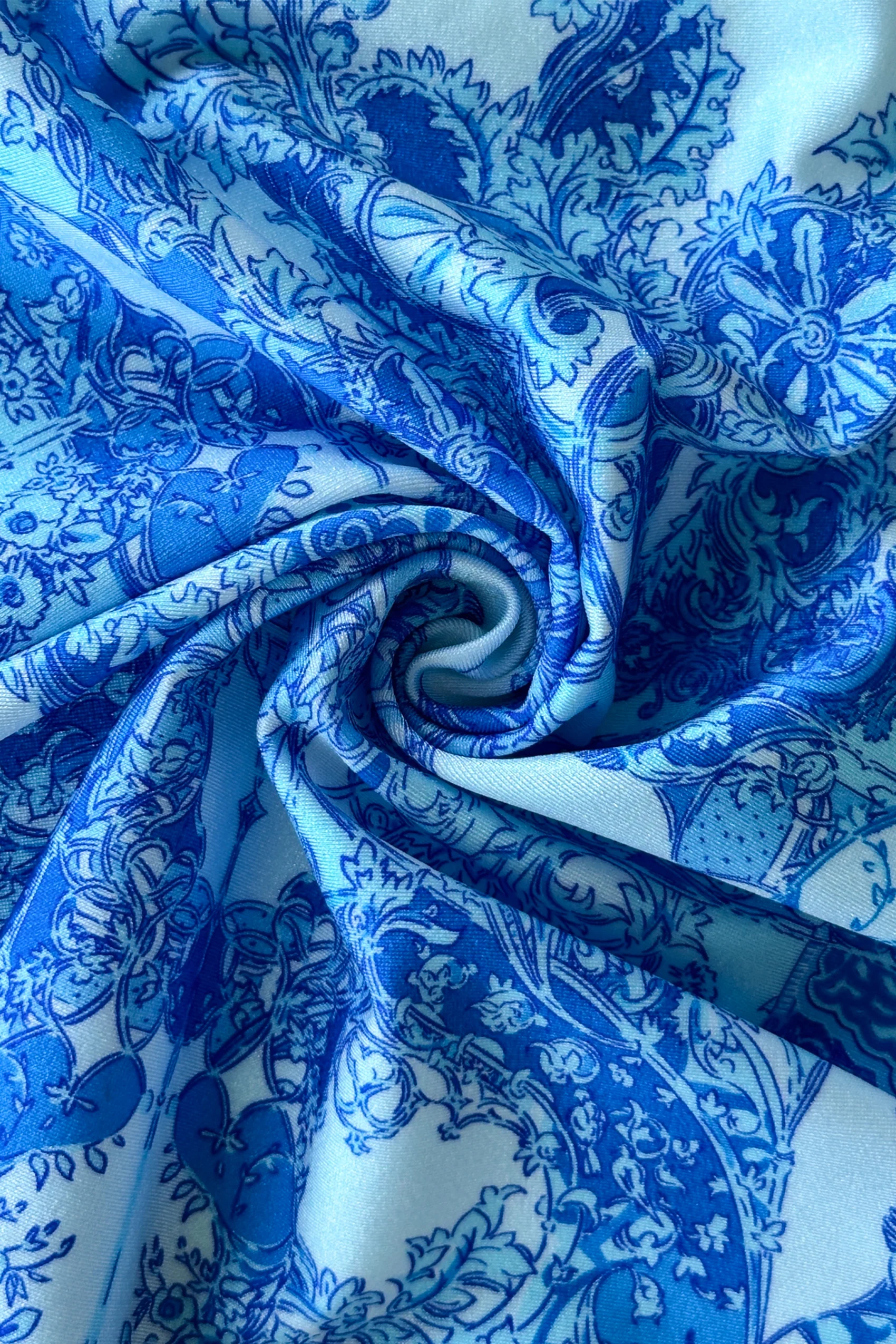 Scrunchie in Azzurro - Image 2