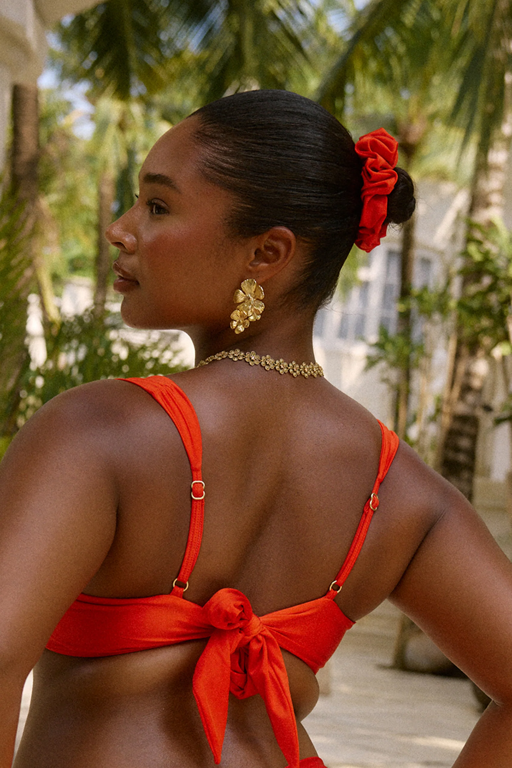 Scrunchie in Carmesi - Image 3