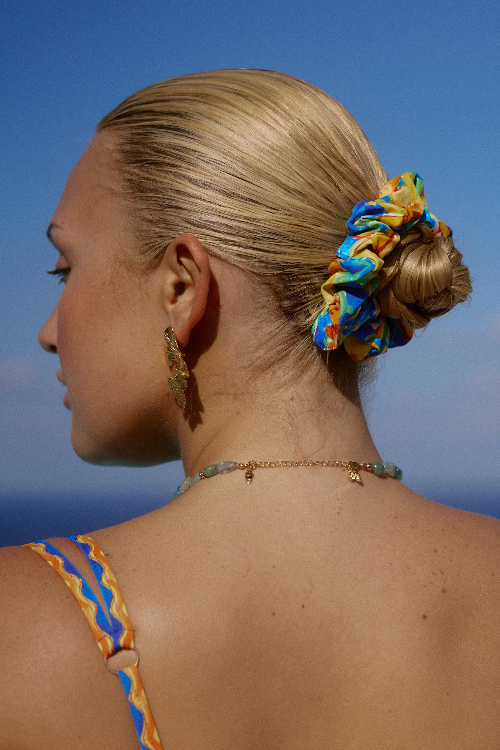 Scrunchie in Chrysanthe - Image 3