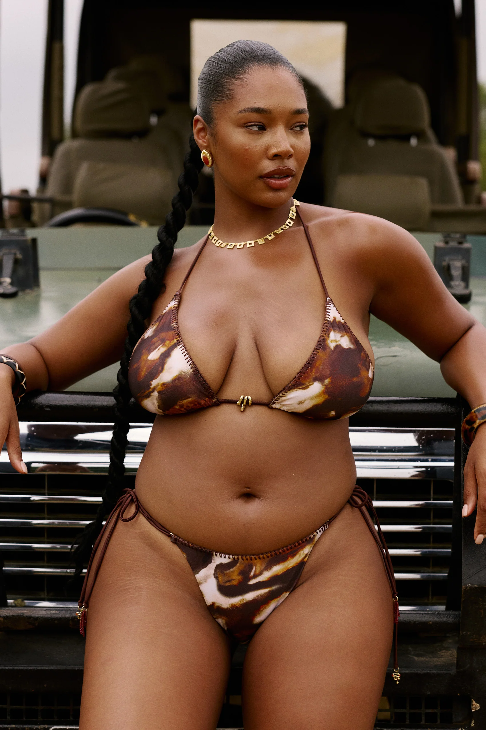 Sienna Bikini Bottom in Sarabi - Image 9