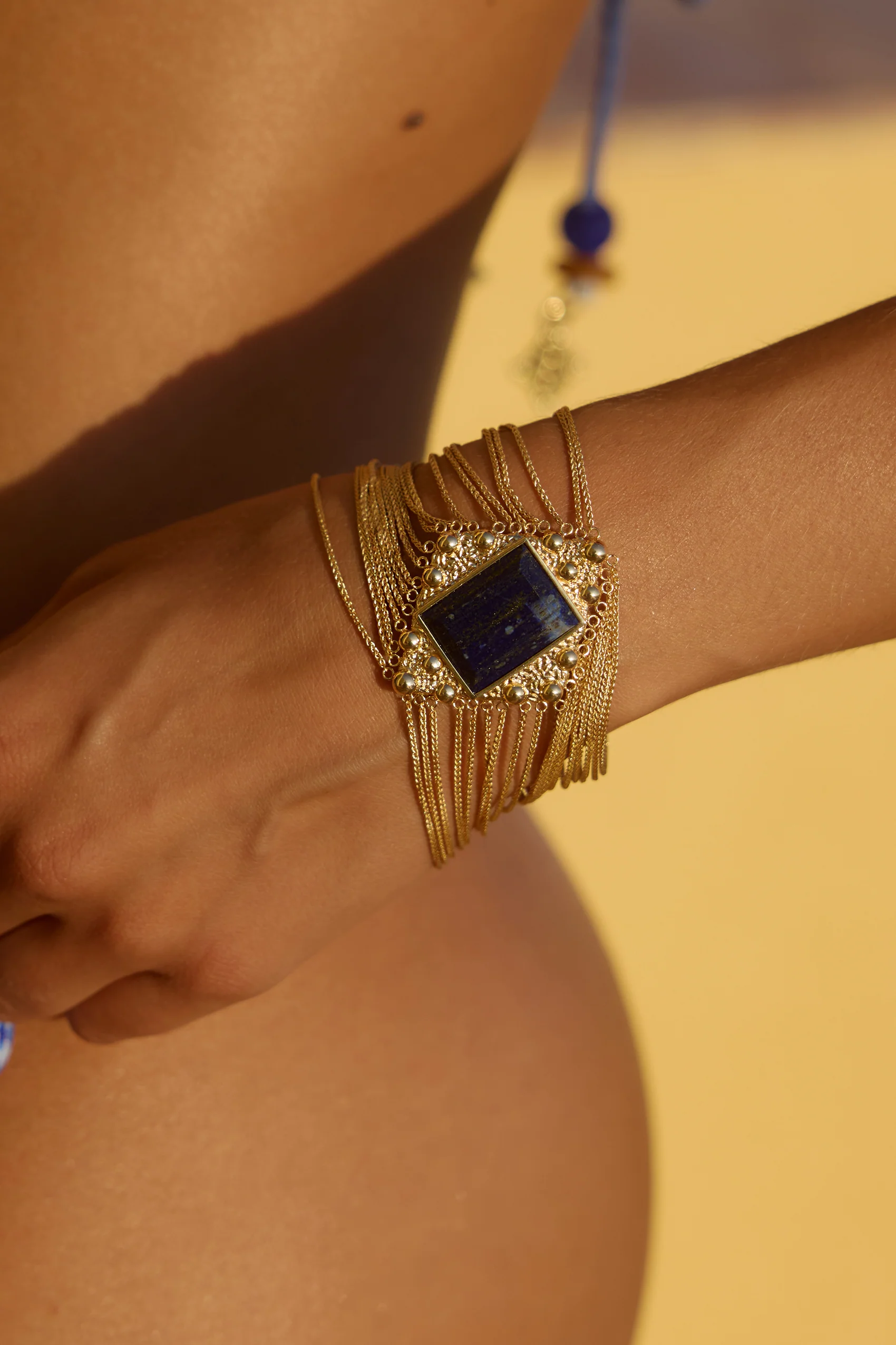 Taormina Bracelet in Lapis Lazuli - Image 3