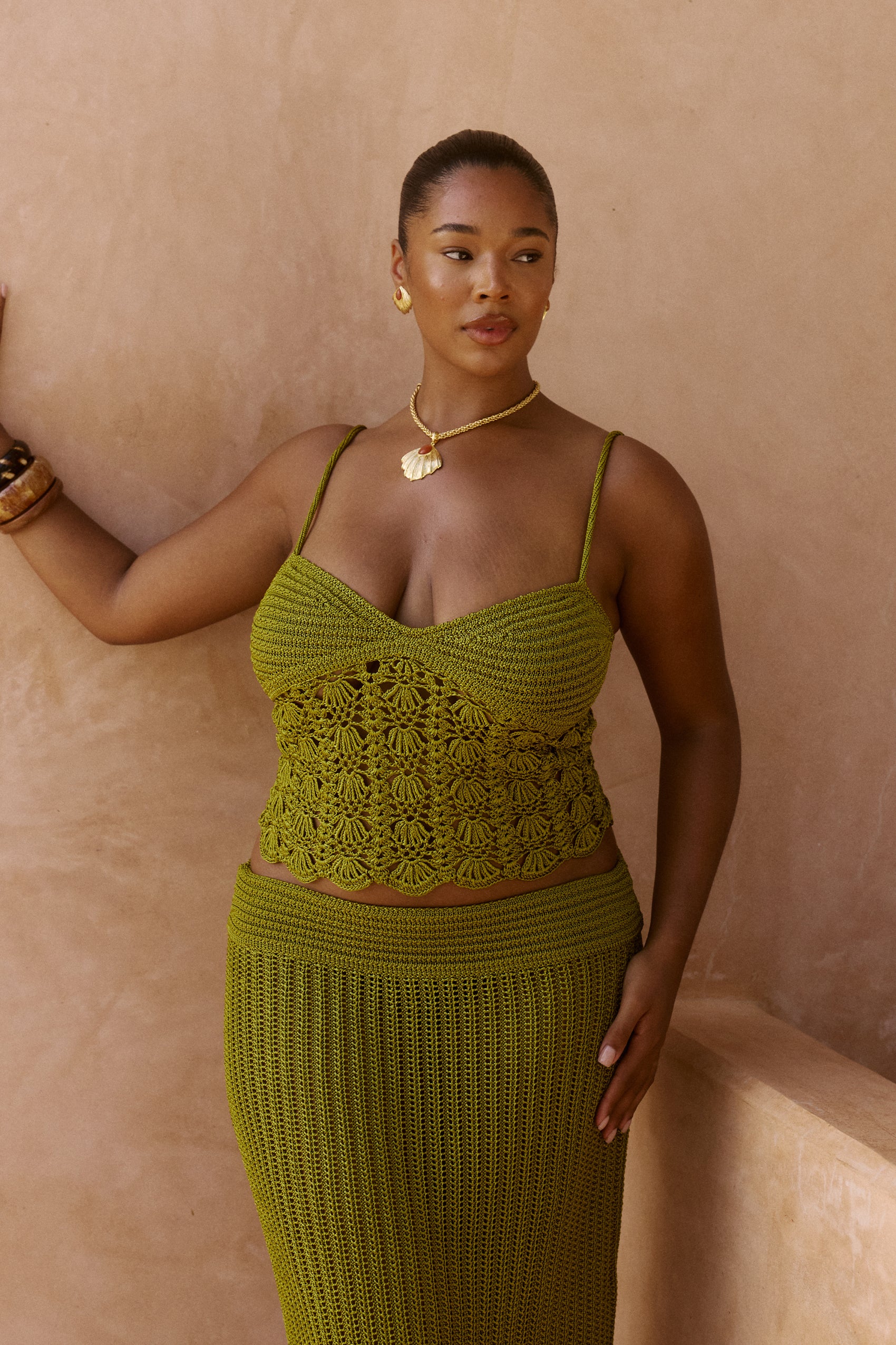 Zola Crochet Top in Paya - Image 5